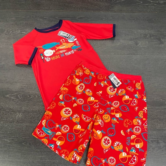 - Rashguard and swimming short - 10y - Picture 3 of 6